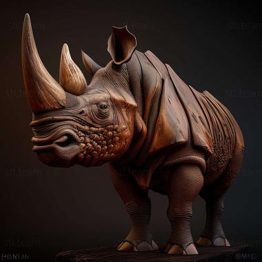 3D модель Rhinoraja kujiensis (STL)